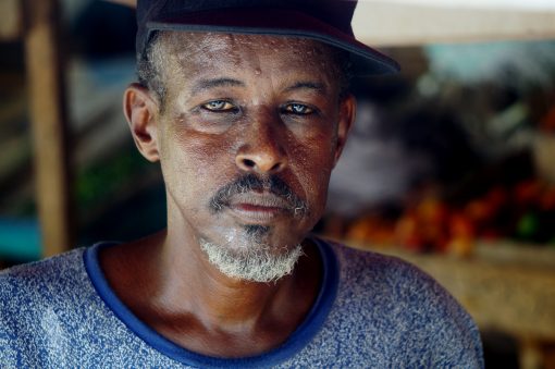 Portrait eines Menschen in Dschibuti